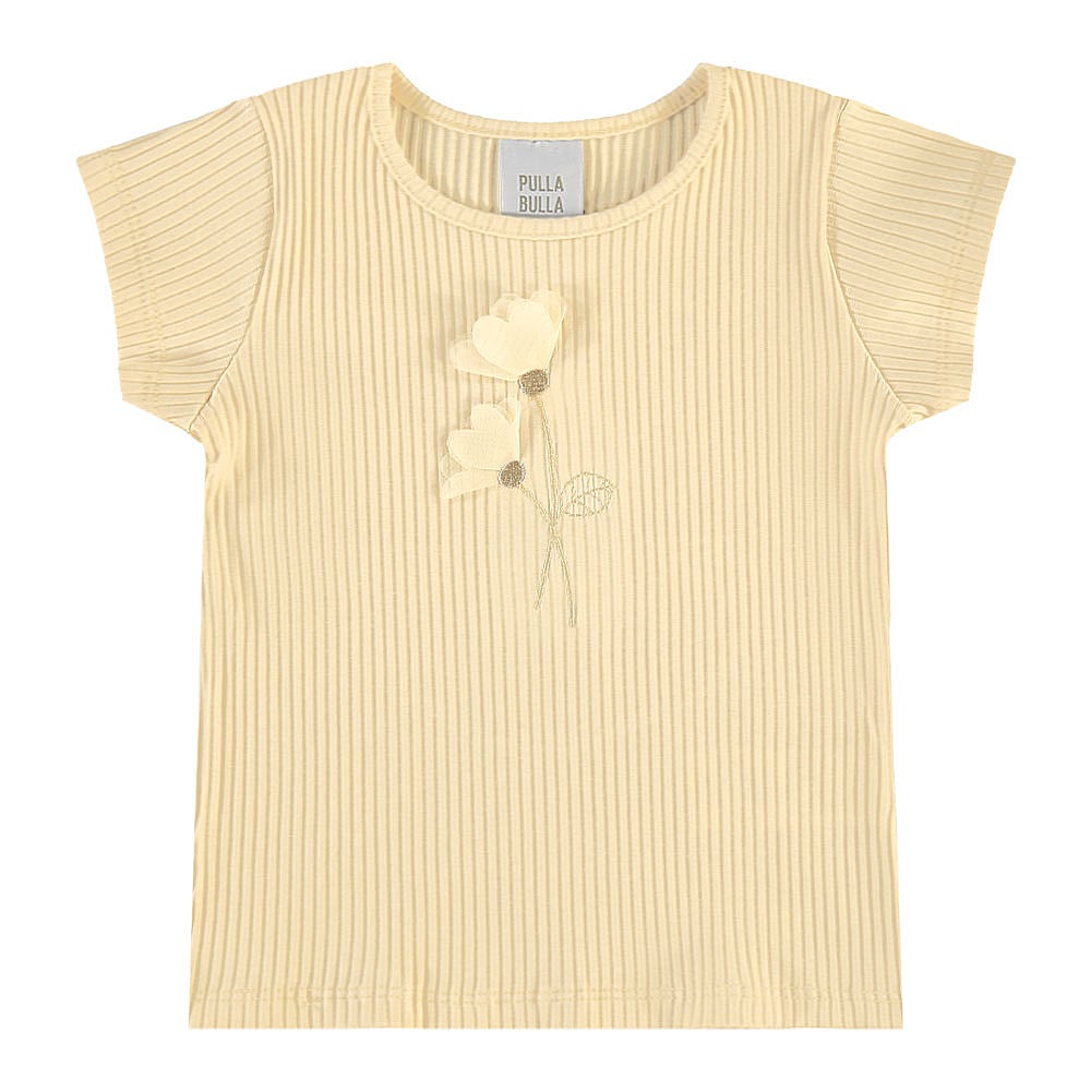 Blusa Marrom Primeiros Passos Pulla Bulla Menina - 53703-1343 - 2