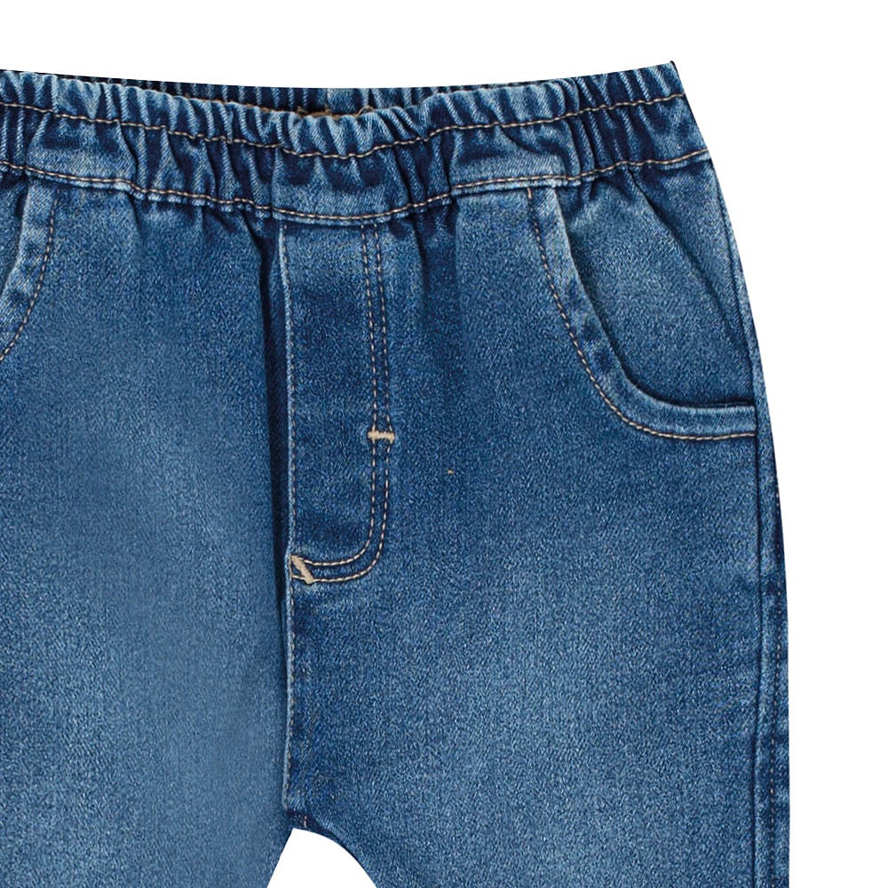 Calça Bebe Menino - Azul - 52666-1125