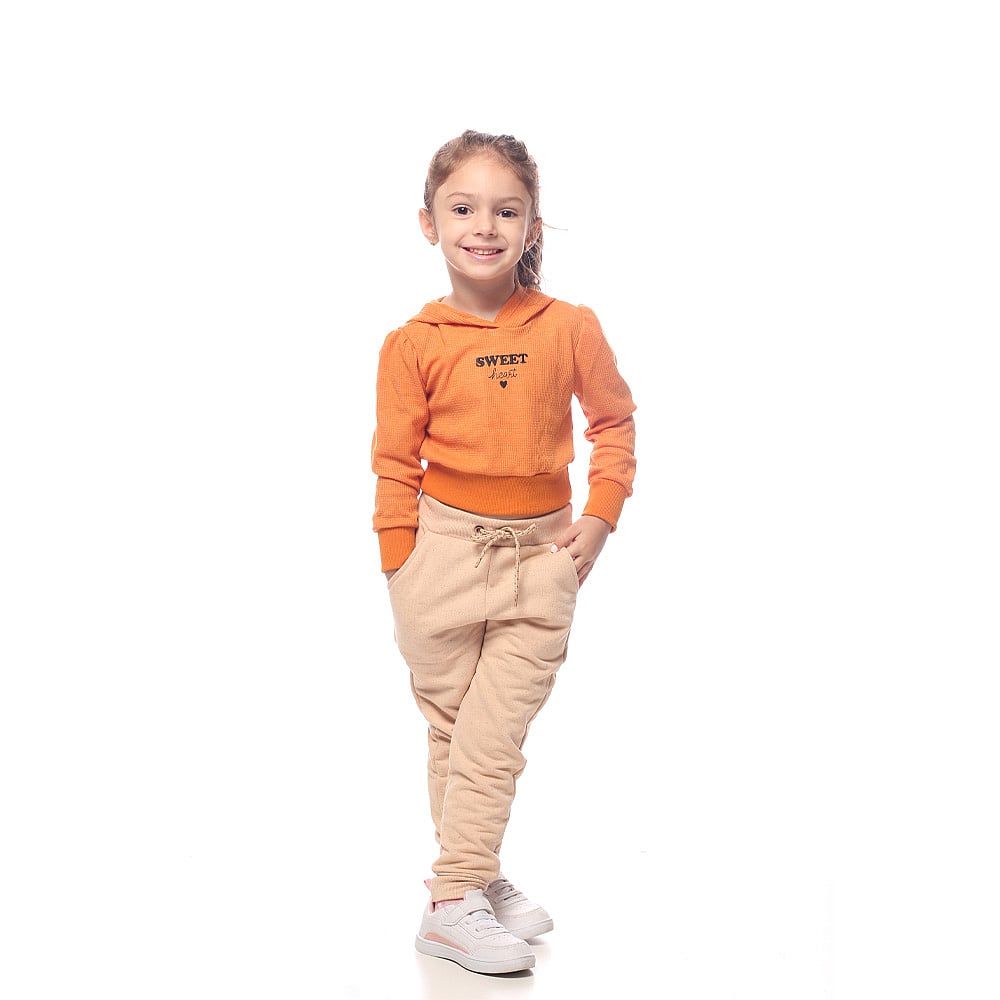 Blusa Infantil Menina - Ferrugem - 50305-1086