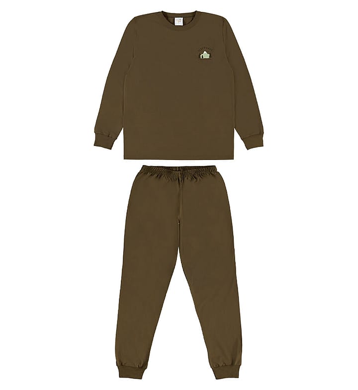 Pijama Verde Juvenil Pulla Bulla Menino - 200982-1397