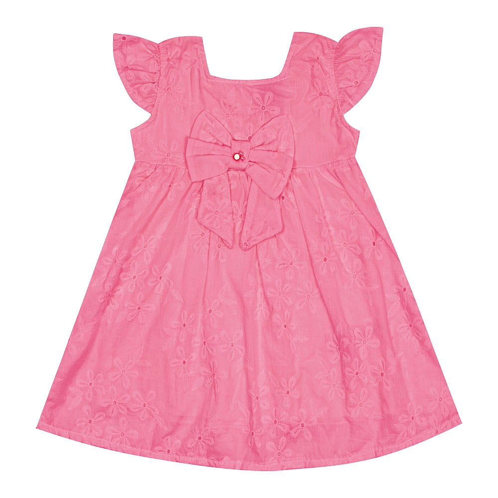 Vestido Pink Primeiros Passos Pulla Bulla Menina - 53317-515