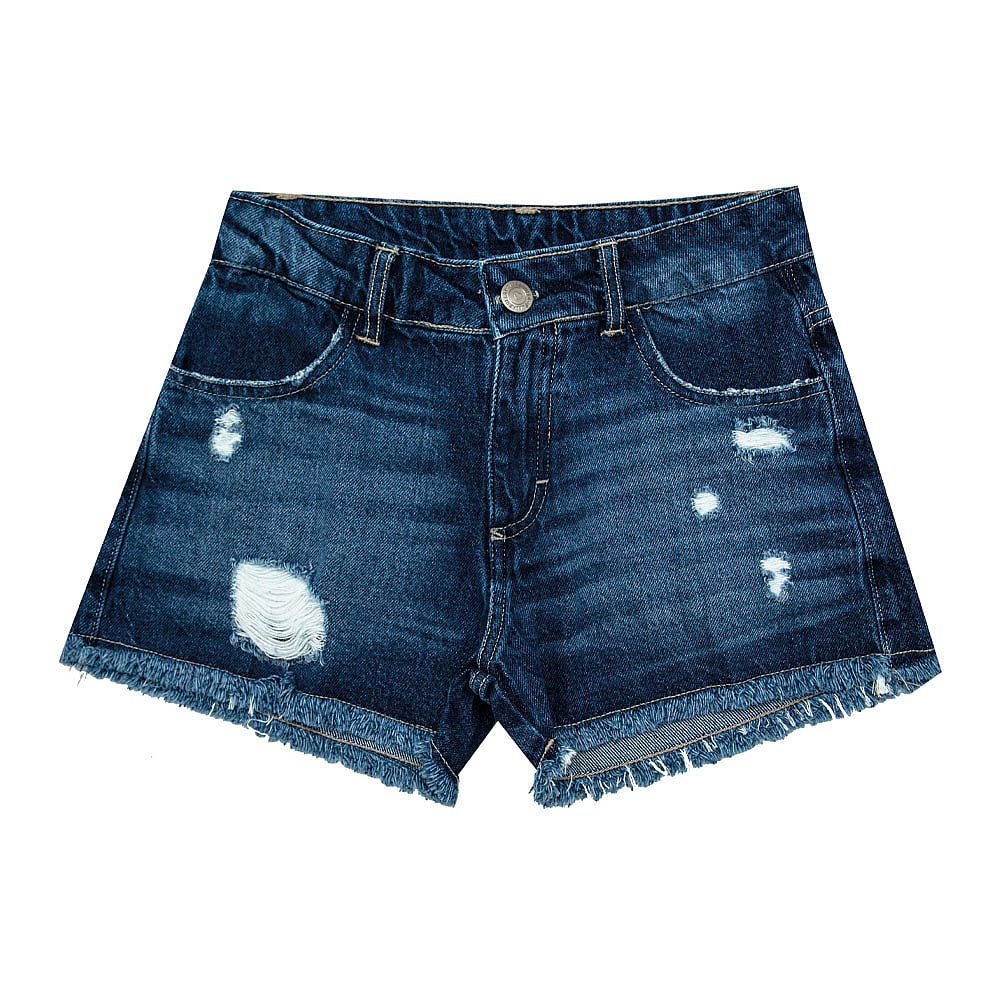 Shorts Juvenil Menina - Jeans - 49411-1113