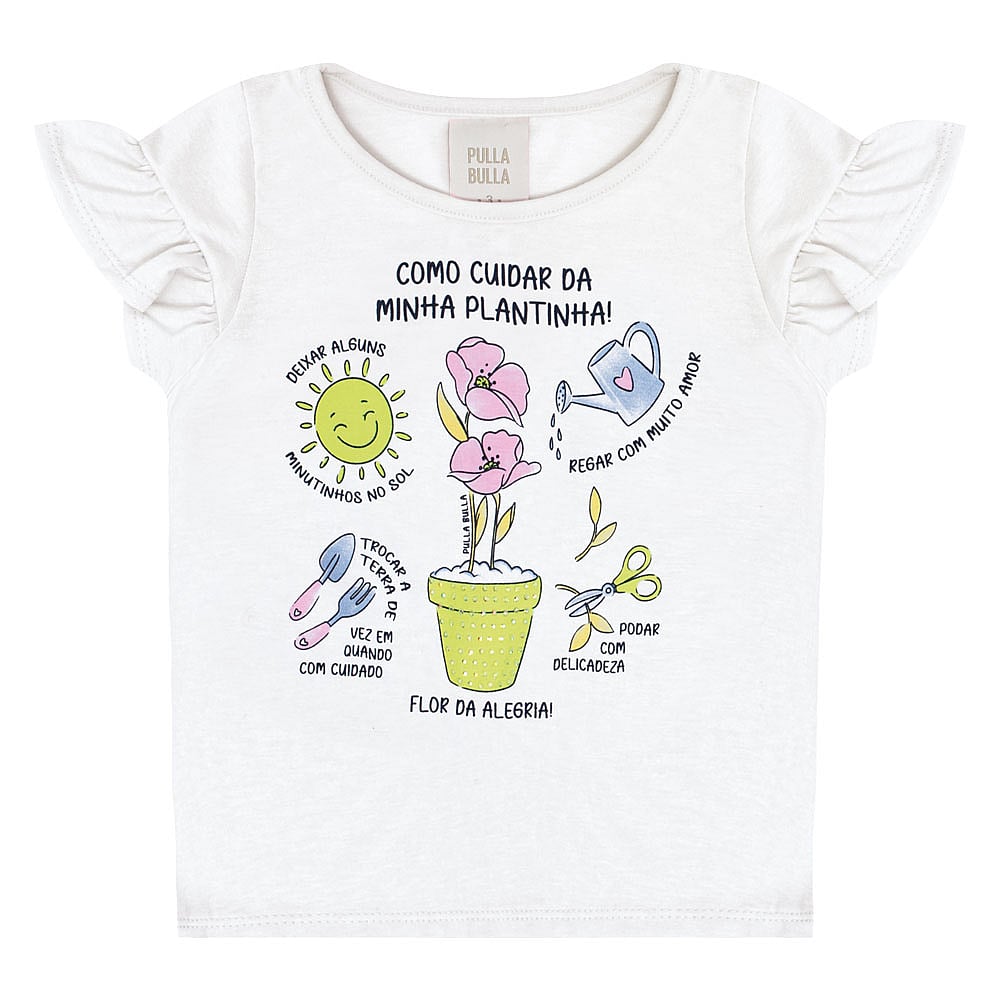 Conjunto Primeiros Passos Menina - Branco - 50628-3