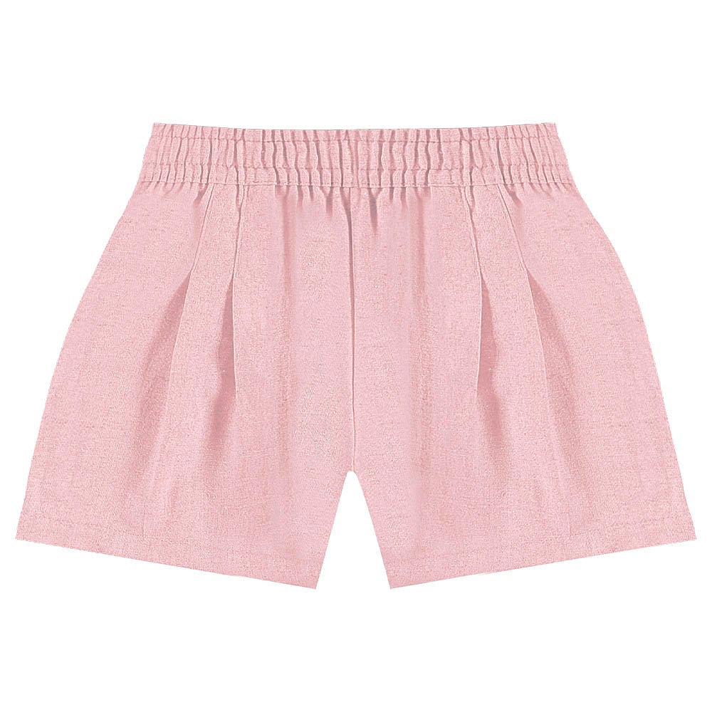 Conjunto Bege Primeiros Passos Pulla Bulla Menina - 55631-1457