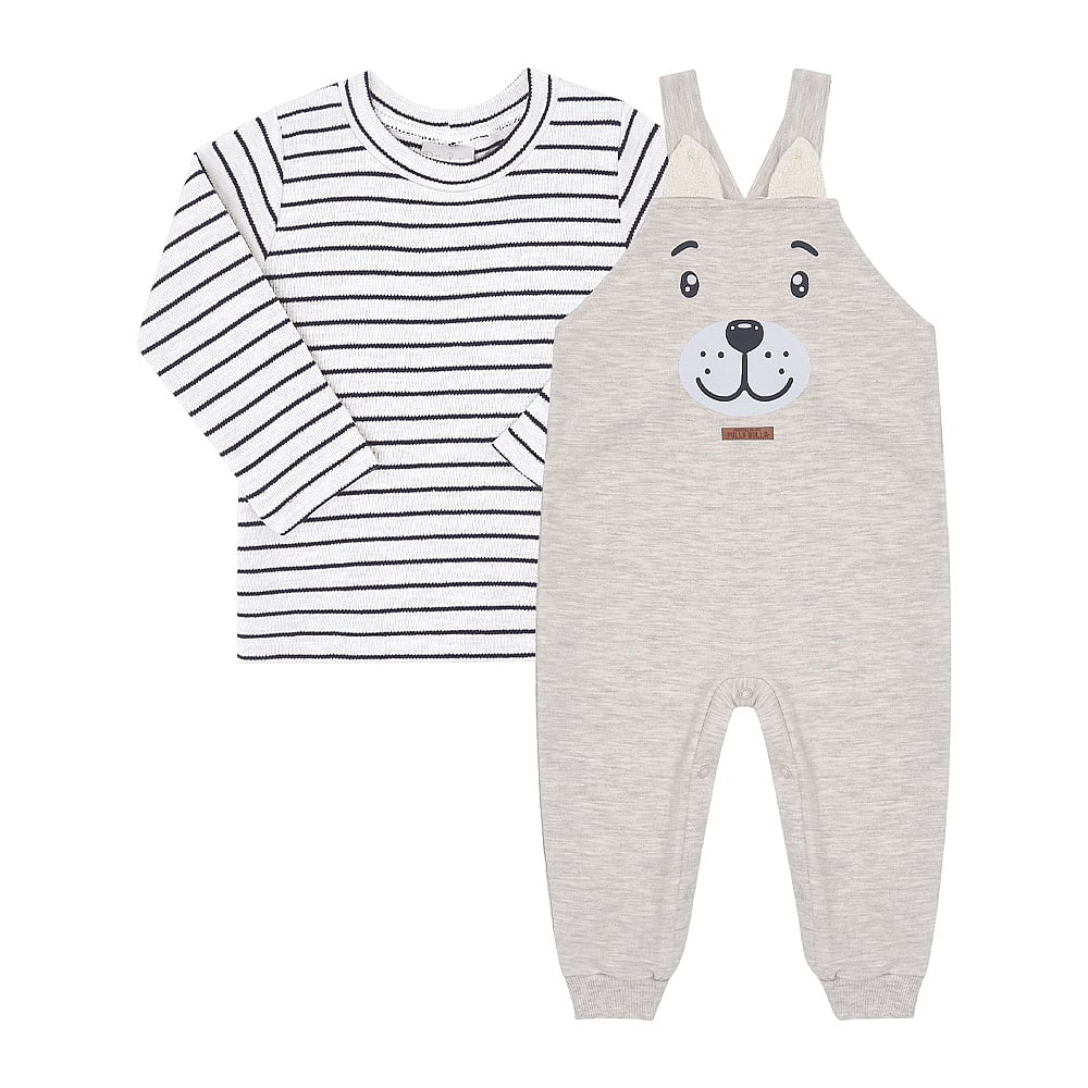 Conjunto Bebê Menino - Mescla Banana - 50173-60