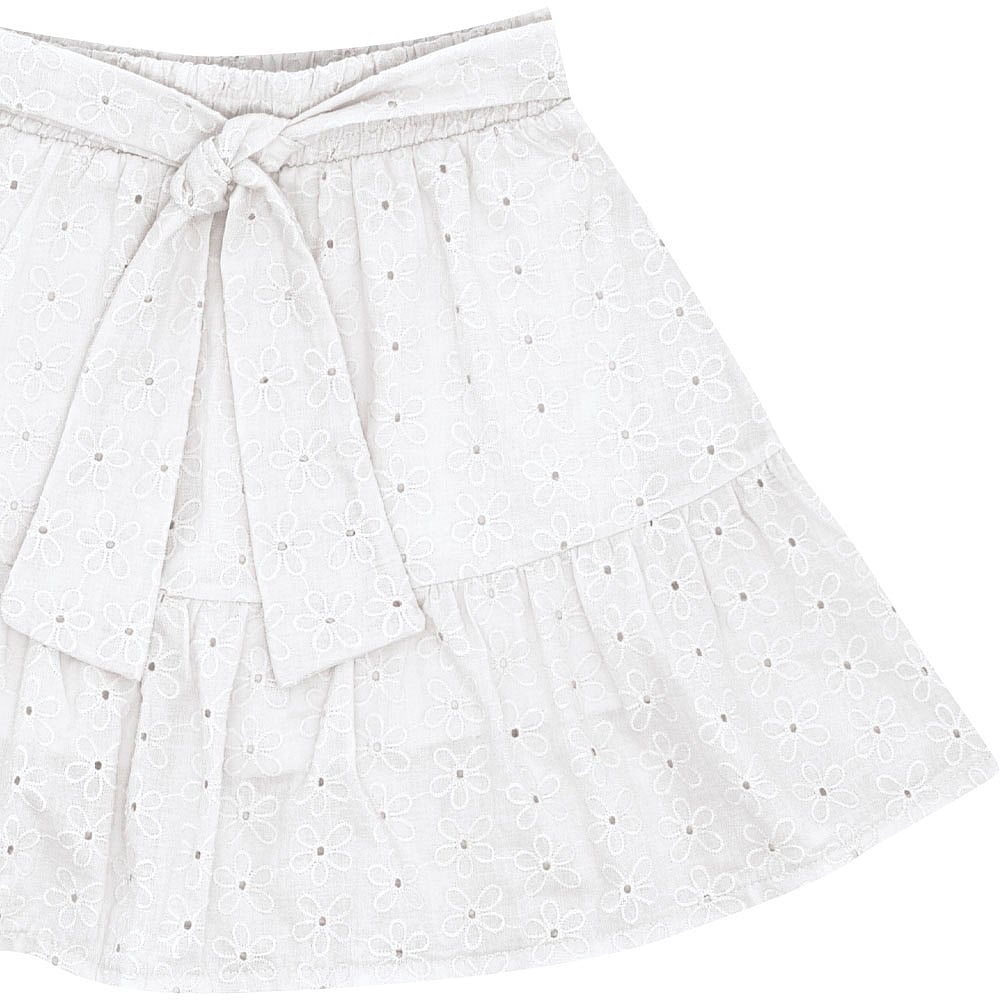 Conjunto Infantil Menina - Branco - 52328-3