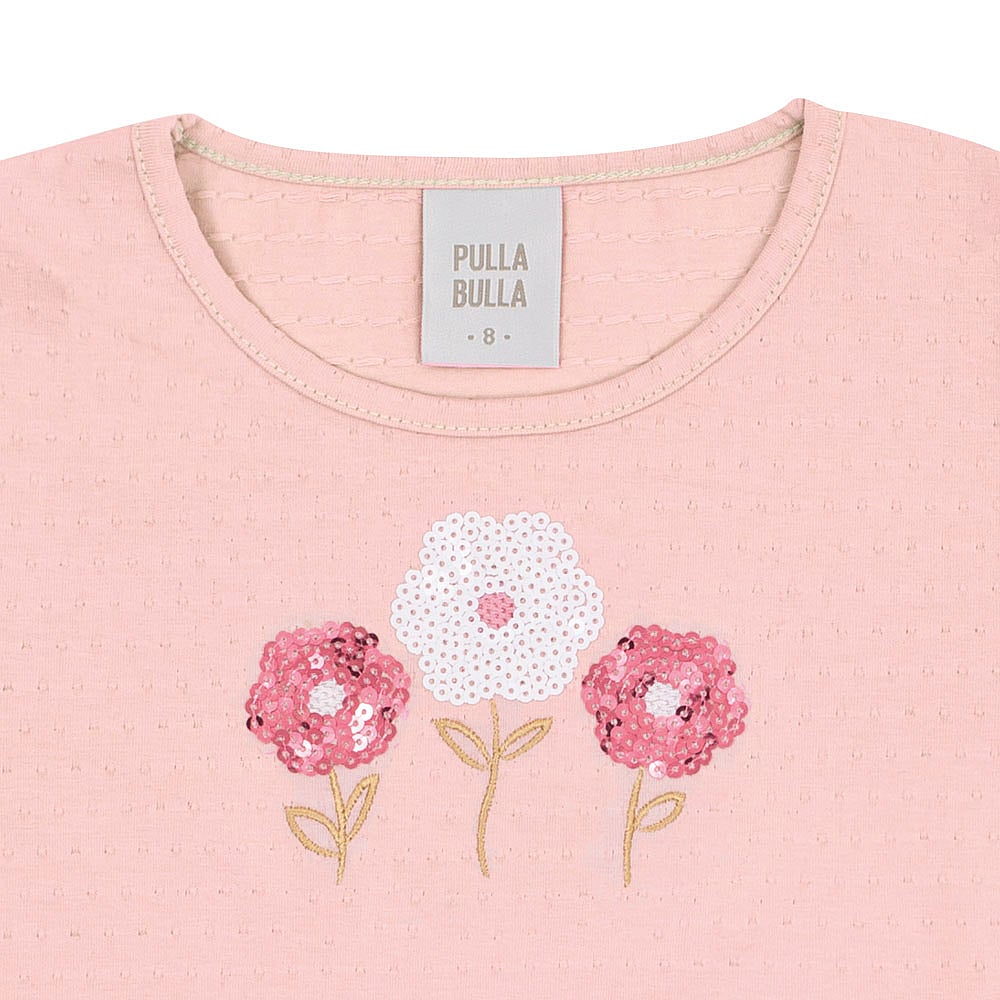 Blusa Rosa Infantil Pulla Bulla Menina - 53404-11