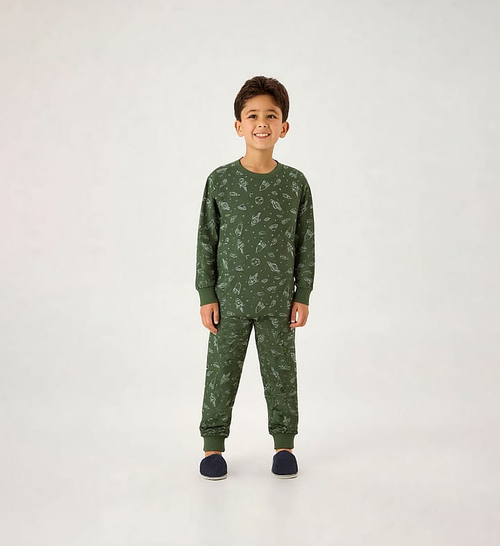 Pijama Verde Infantil Pulla Bulla Menino - 200973-885