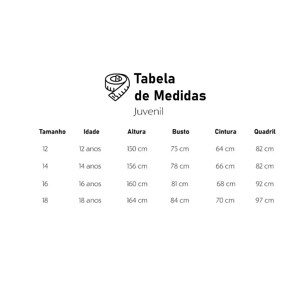 Short Juvenil Menina - Rosa - 52410-11
