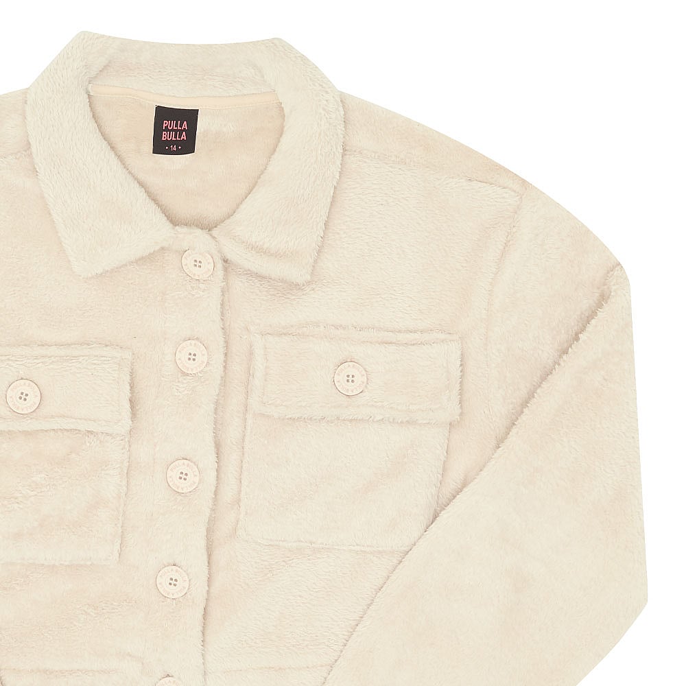 Casaco Juvenil Menina - Creme - 50420-1255