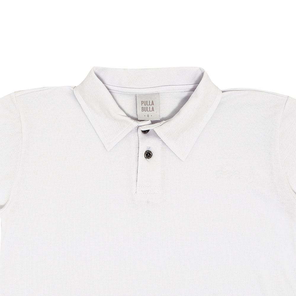 Polo Infantil Menino - Branco - 50762-3
