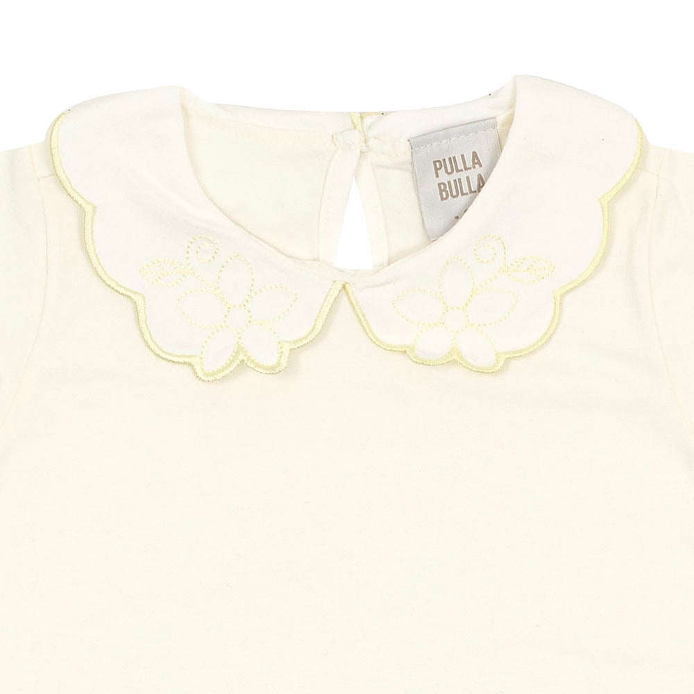 Conjunto Amarelo Primeiros Passos Pulla Bulla Menina - 53323-1363