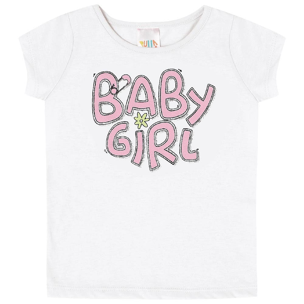 Conjunto Bebê Menina - Branco - 47612-3