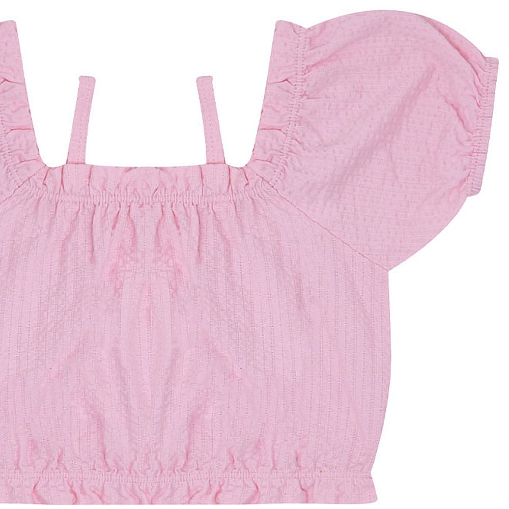 Conjunto Primeiros Passos Menina - Rosa - 49216-1