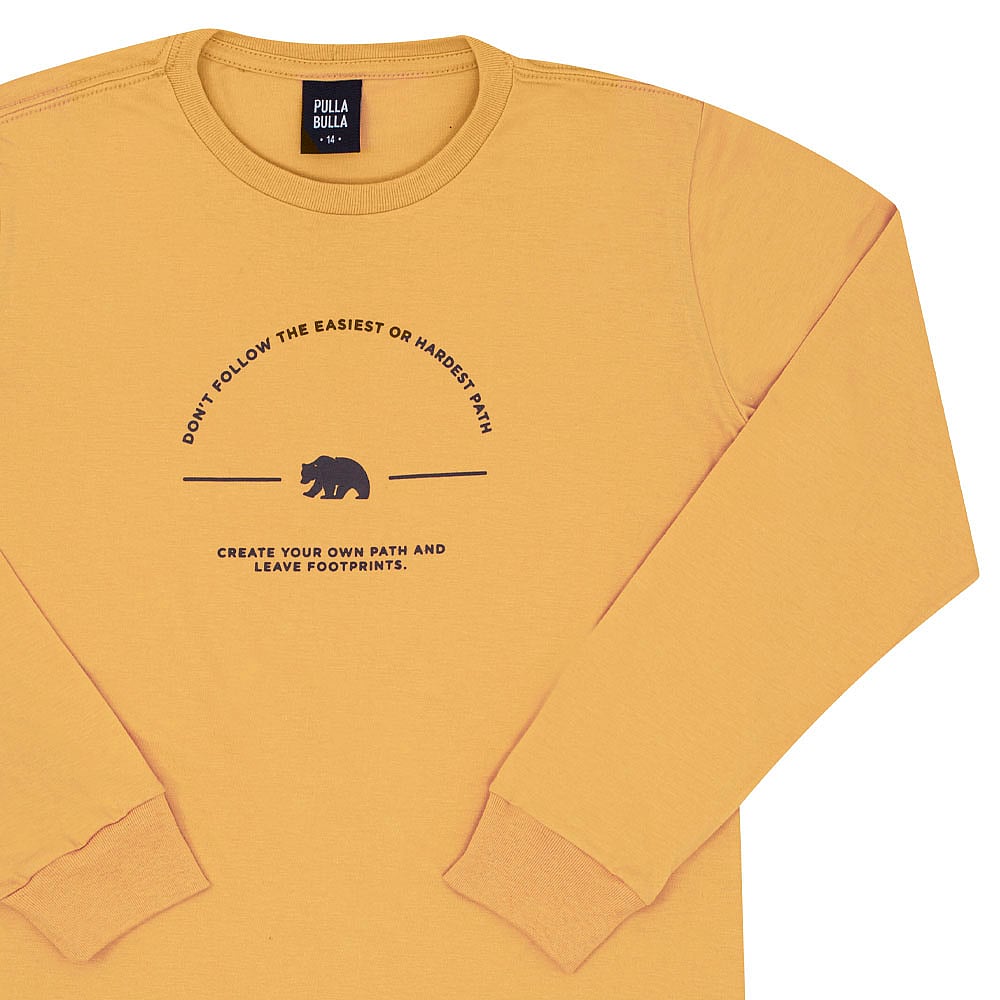 Camiseta Juvenil Menino - Amarelo - 52961-345