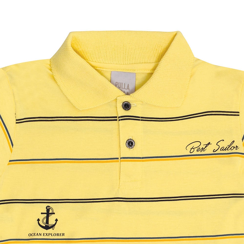 Polo Primeiros Passos Menino - Sol - 50660-62