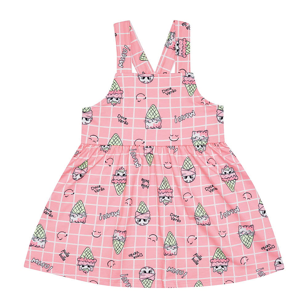 Conjunto Primeiros Passos Menina - Sublimado Rosa Lumi - 48308-1184