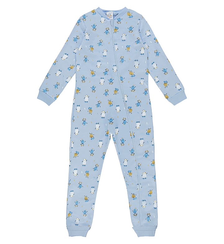 Macacao Azul Bebe Pulla Bulla Menino - 200950-1232