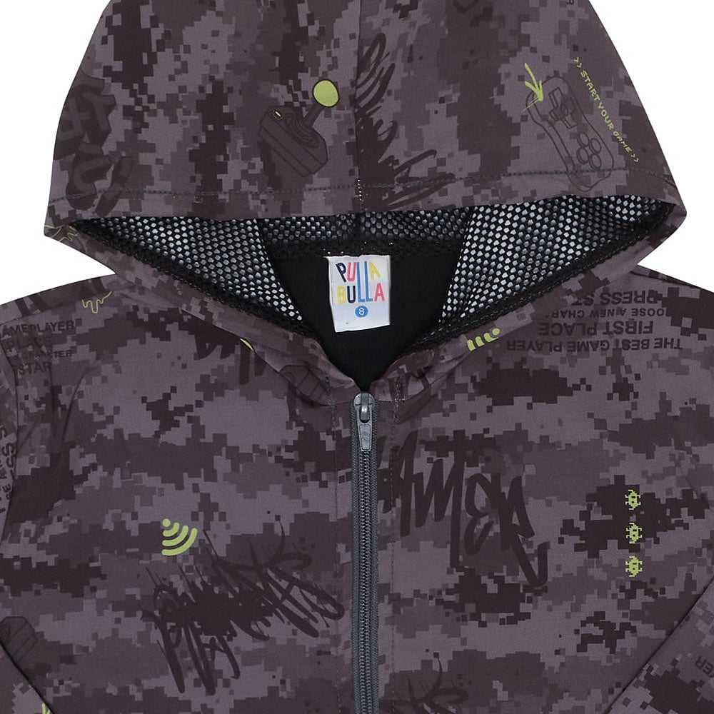 Jaqueta Infantil Menino - Sublimado Chumbo - 47459-1174