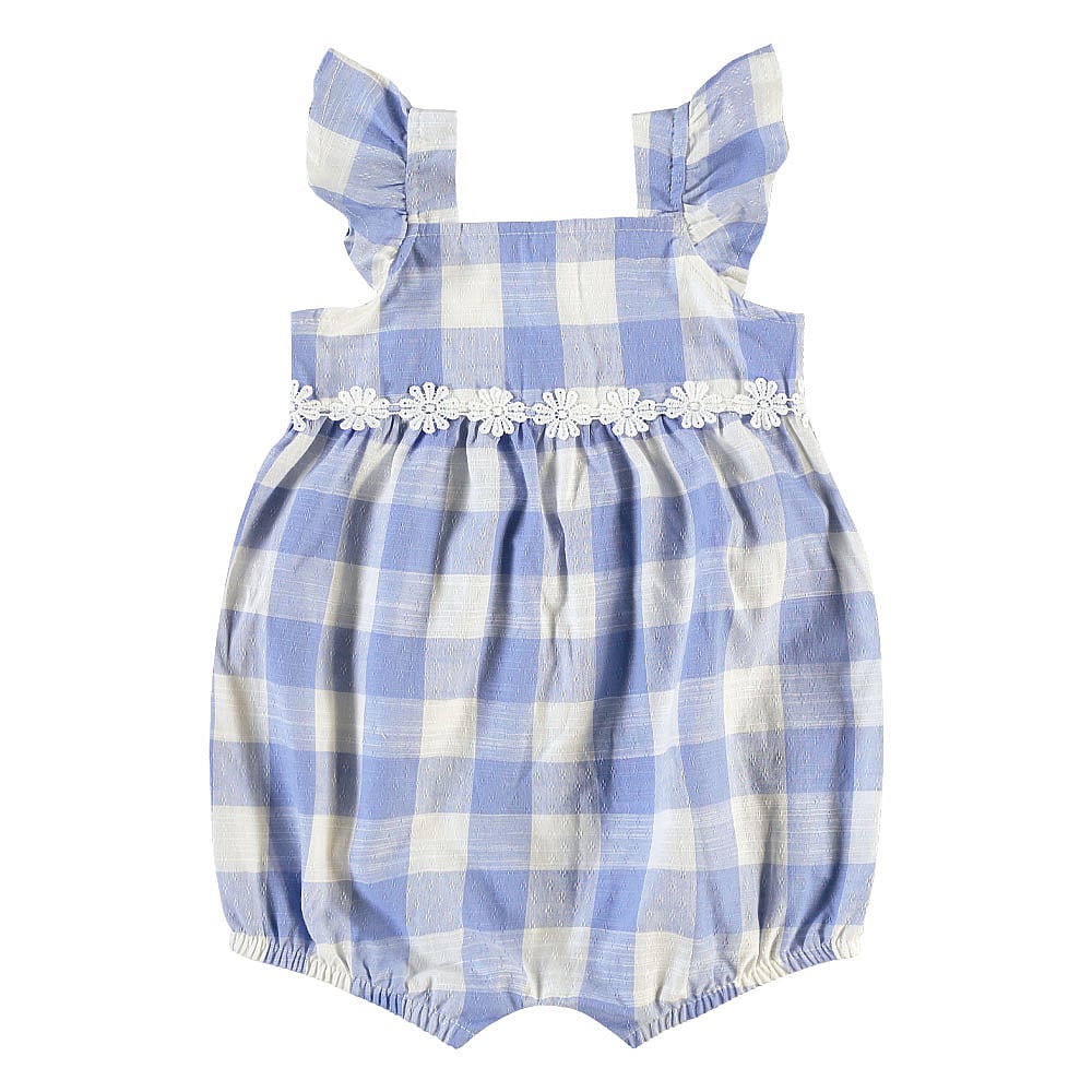 Macacao Azul Bebe Pulla Bulla Menina - 55509-465