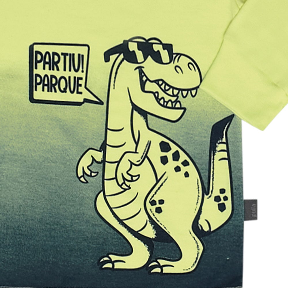 Camiseta Bebê Menino - Amarelo Lumi - 47250-1182