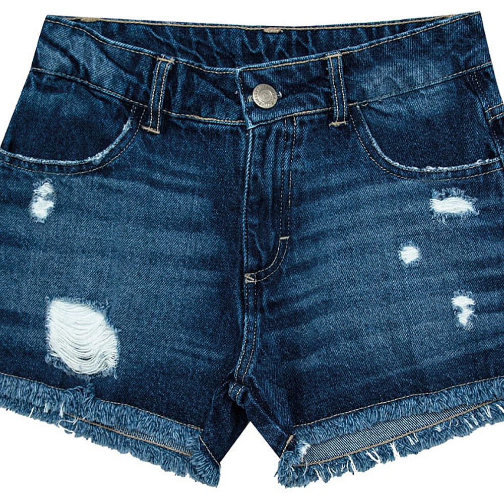 Shorts Juvenil Menina - Jeans - 49411-1113