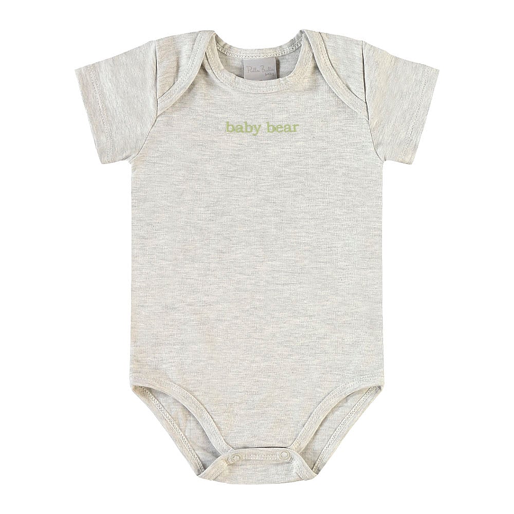 Conjunto Cinza Bebe Pulla Bulla Menino - 55567-1443