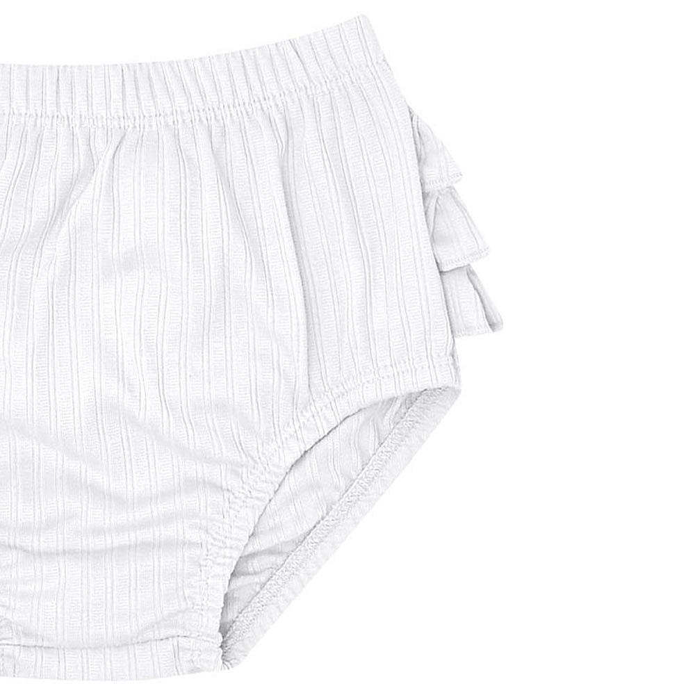 Conjunto Bebê Menina - Branco - 49115-3