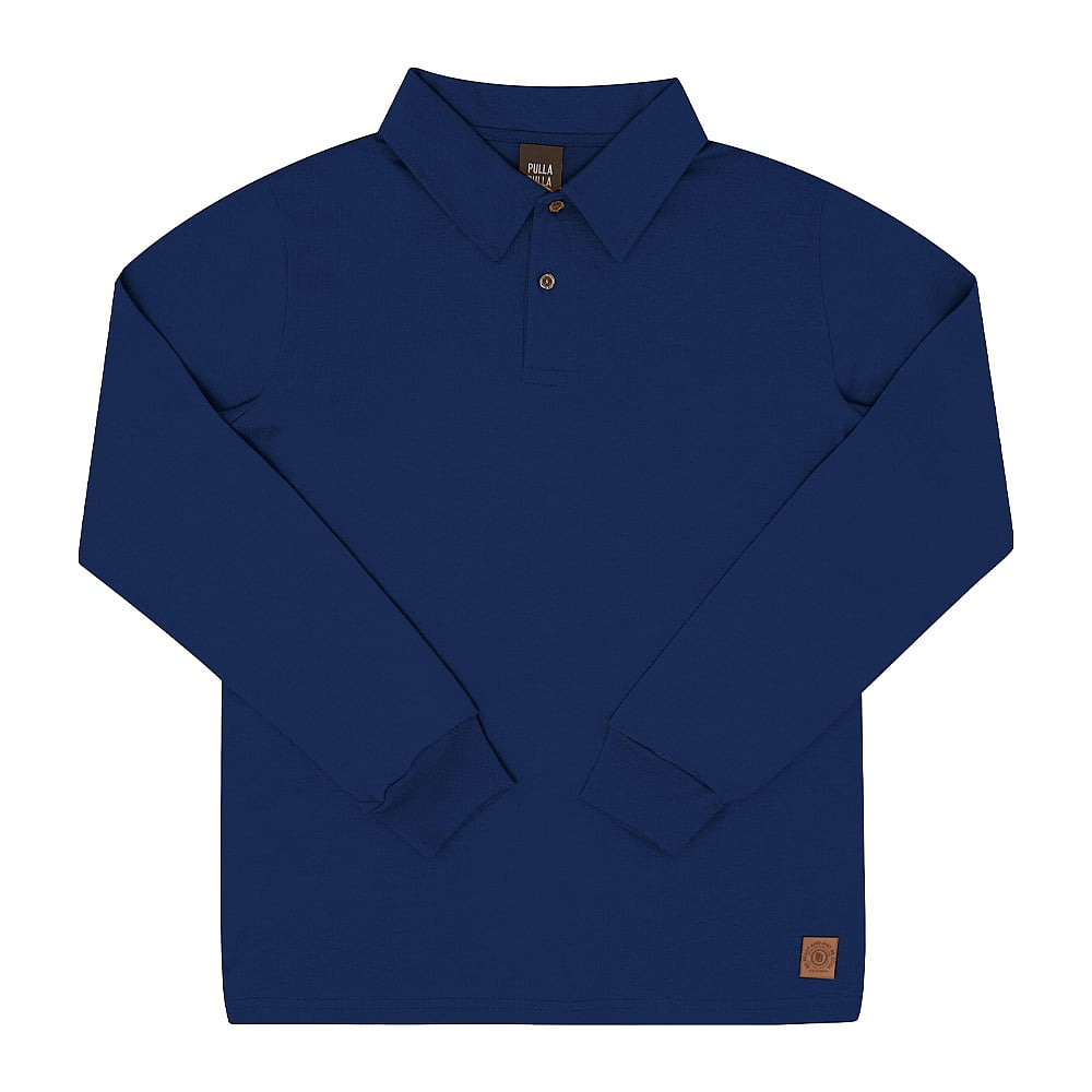 Polo Juvenil Menino - Azul Marinho - 50459-1200
