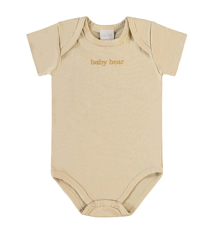 Conjunto Marrom Bebe Pulla Bulla Menino - 55567-1409