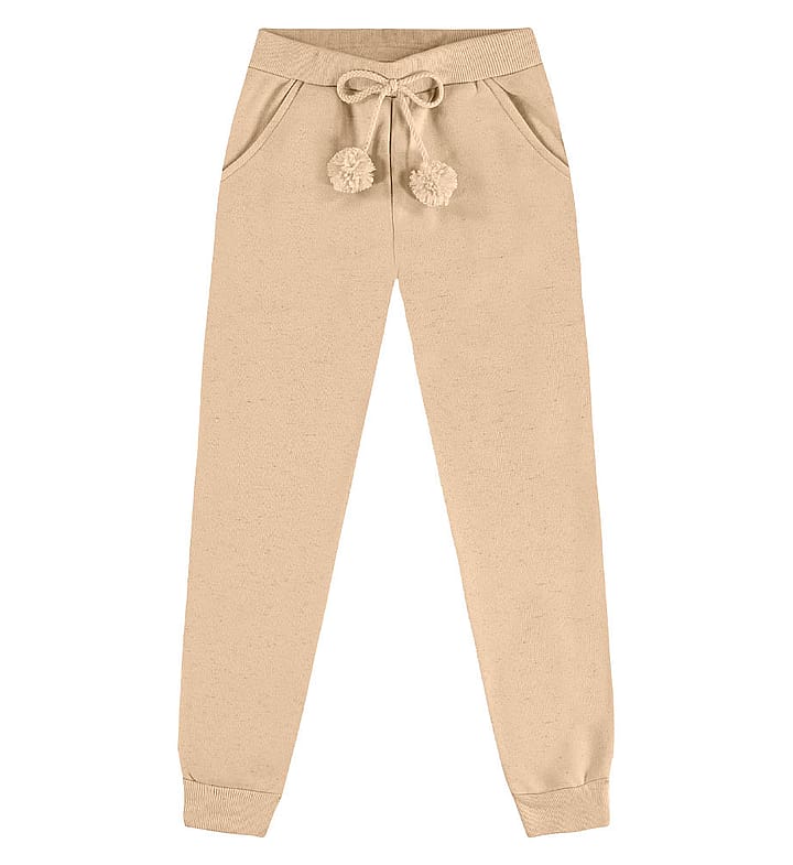 Calça Marrom Infantil Pulla Bulla Menina - 55323-1343
