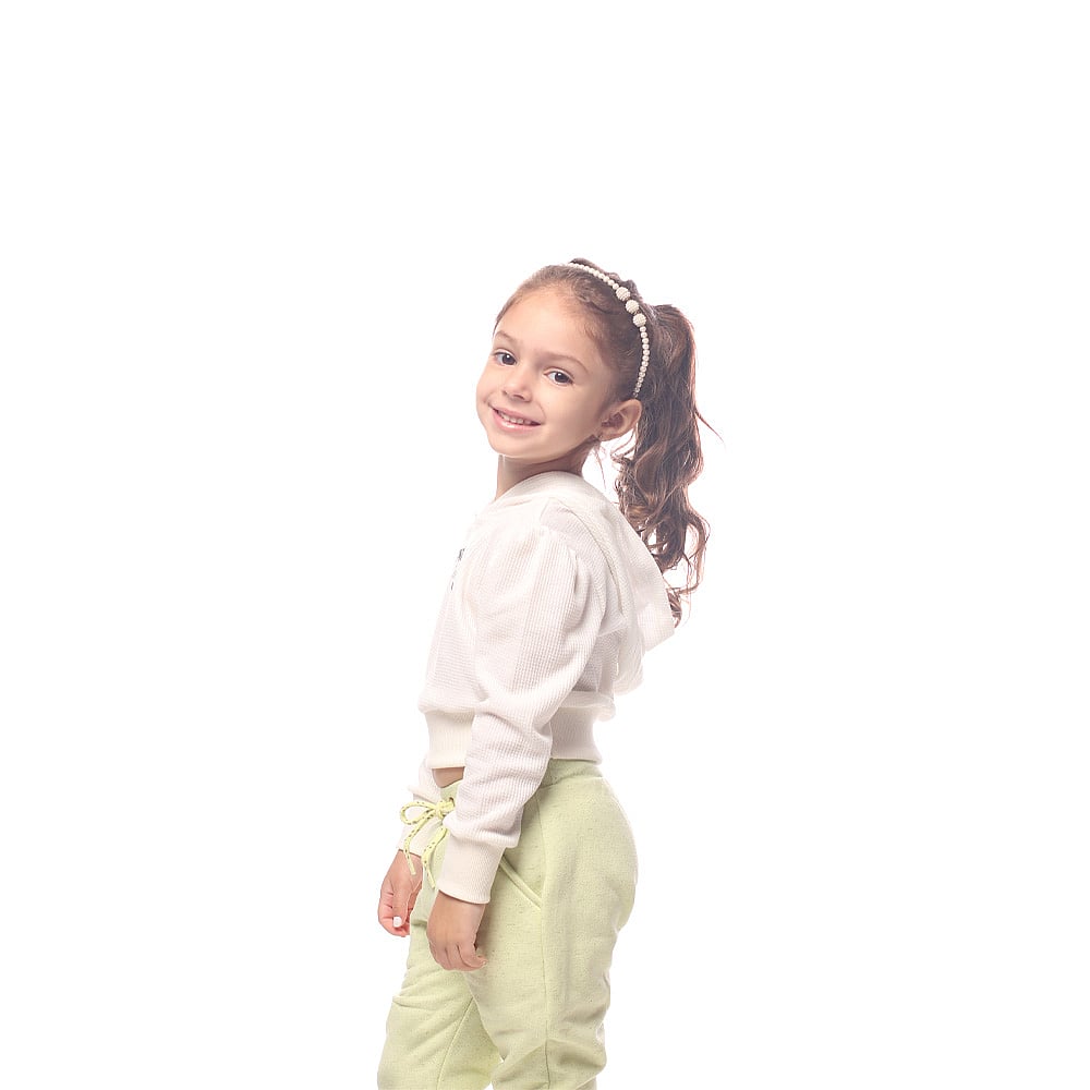 Blusa Infantil Menina - Off White - 50305-1271