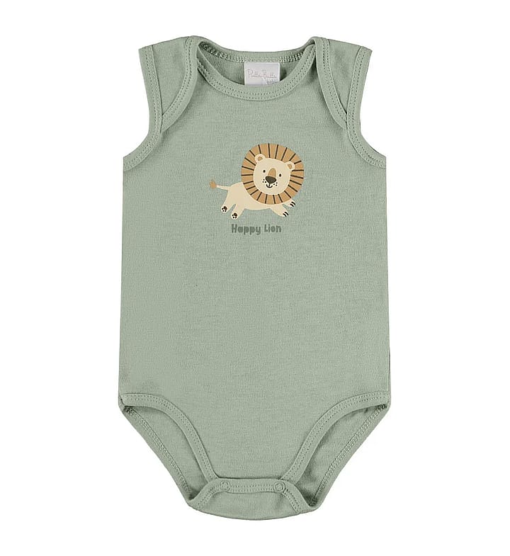 Conjunto Verde Bebe Pulla Bulla Menino - 55563-1479