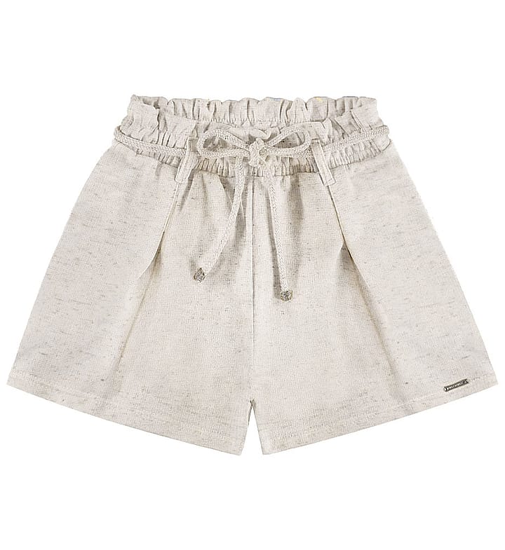 Short Natural Infantil Pulla Bulla Menina - 53809-68