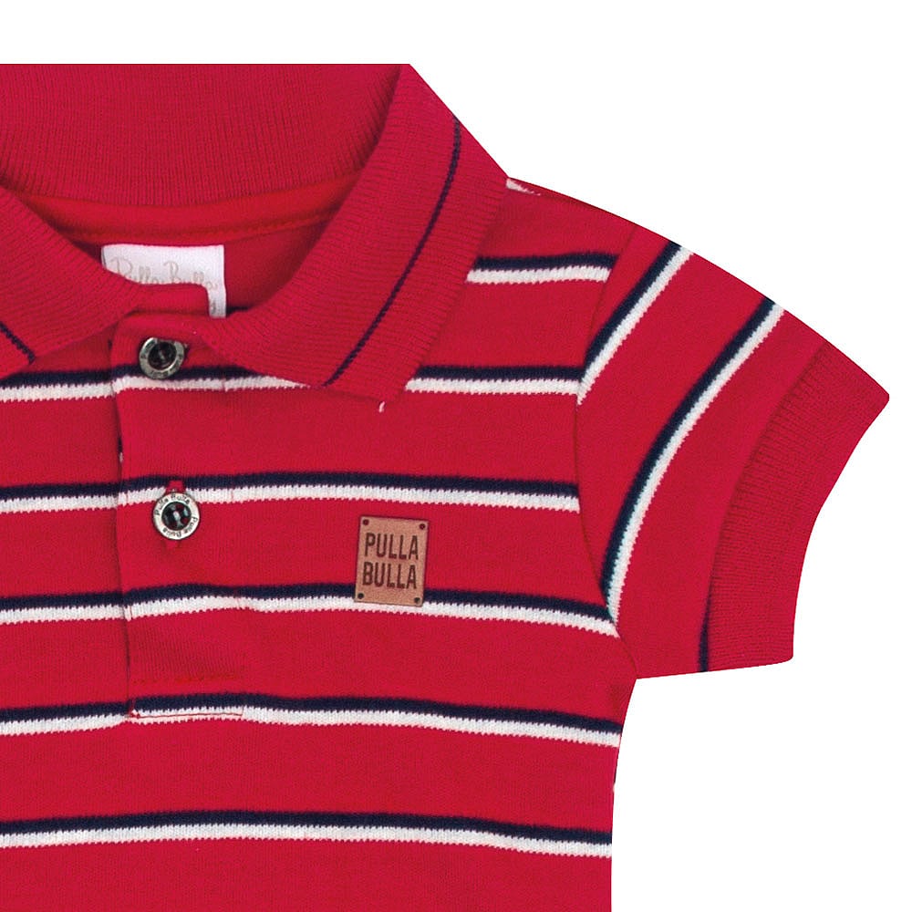 Body Bebê Menino - Vermelho - 52153-57