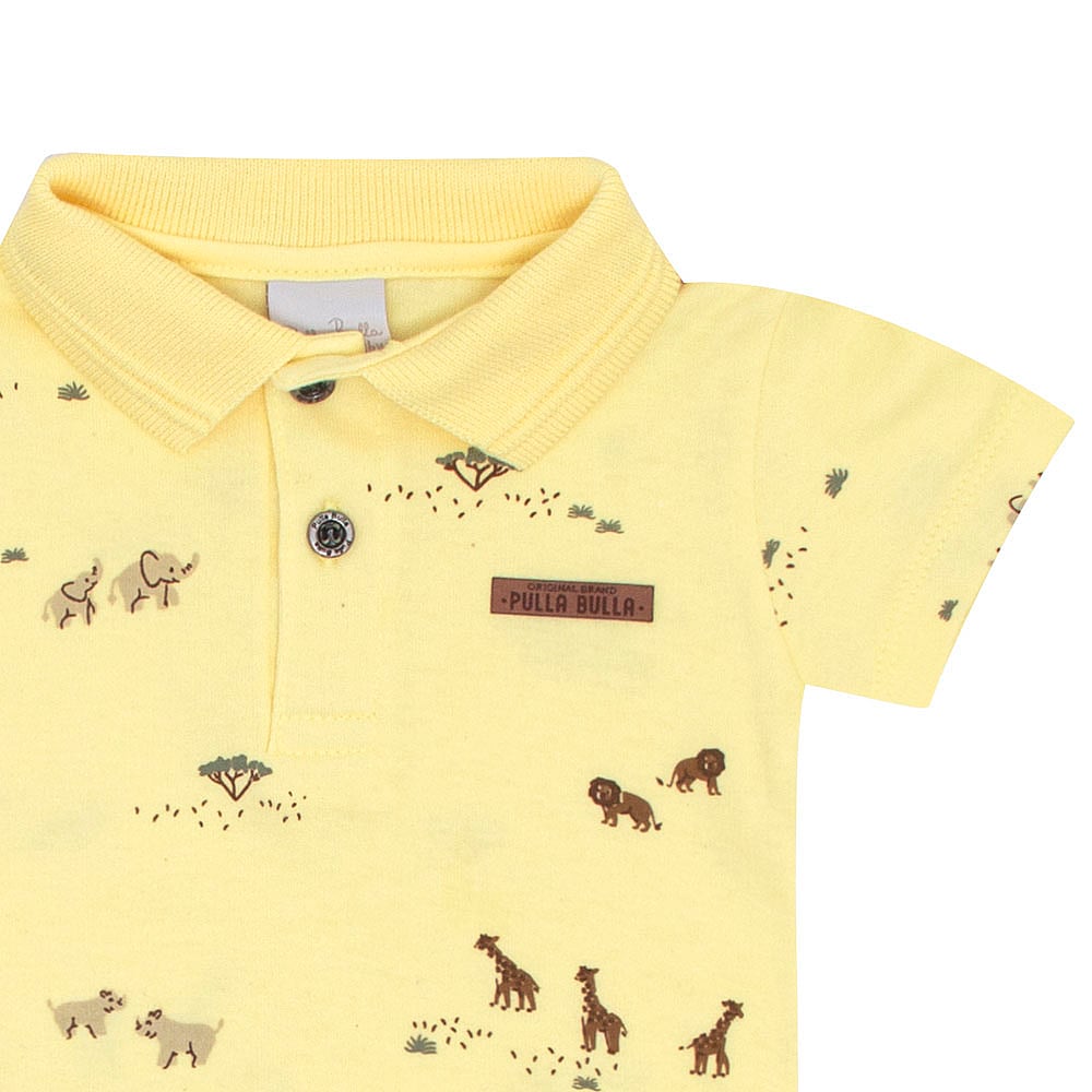 Conjunto Bebê Menino - Amarelo - 52170-4