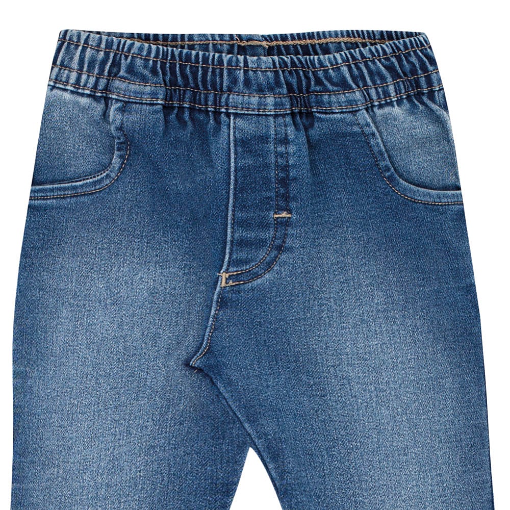 Calça Primeiros Passos Menino - Azul - 52771-1125