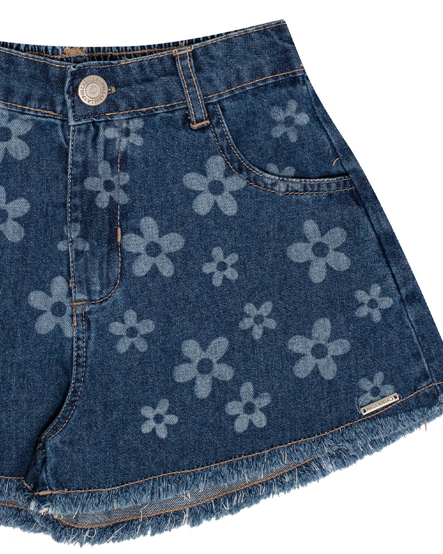 Short Infantil Menina - Jeans - 50714-1113