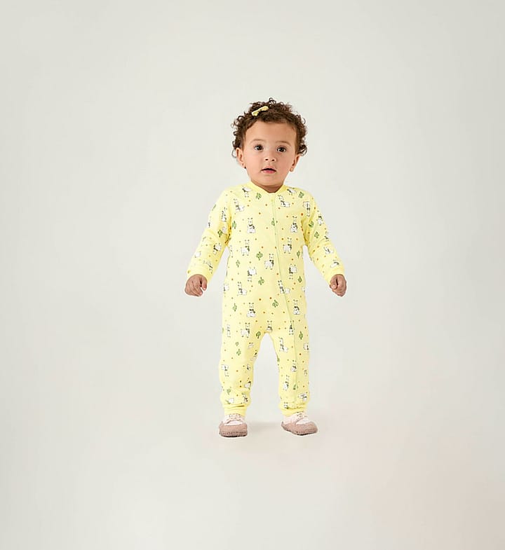 Macacao Amarelo Bebe Pulla Bulla Menina - 200900-174