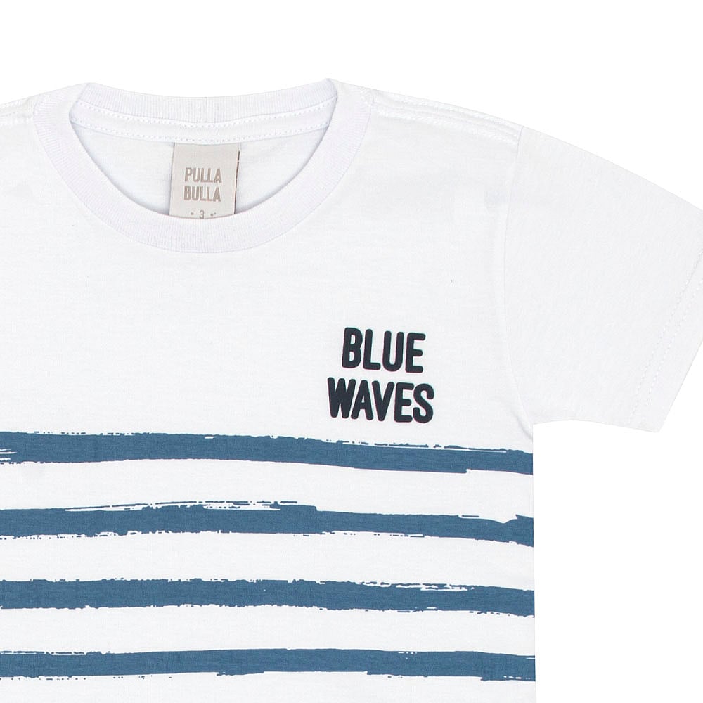 Camiseta Primeiros Passos Menino - Branco - 52255-3