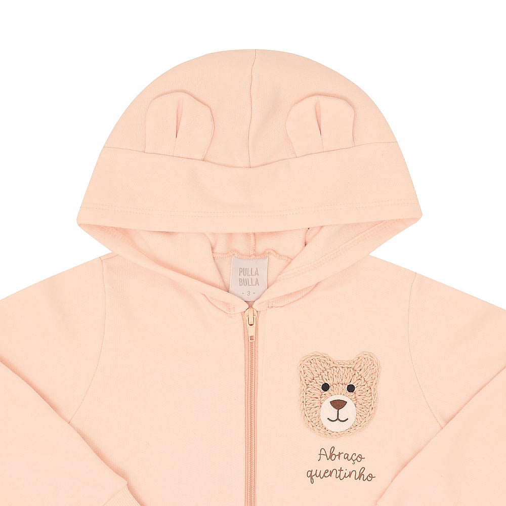 Conjunto Primeiros Passos Menina - Rosa Po - 50233-1298