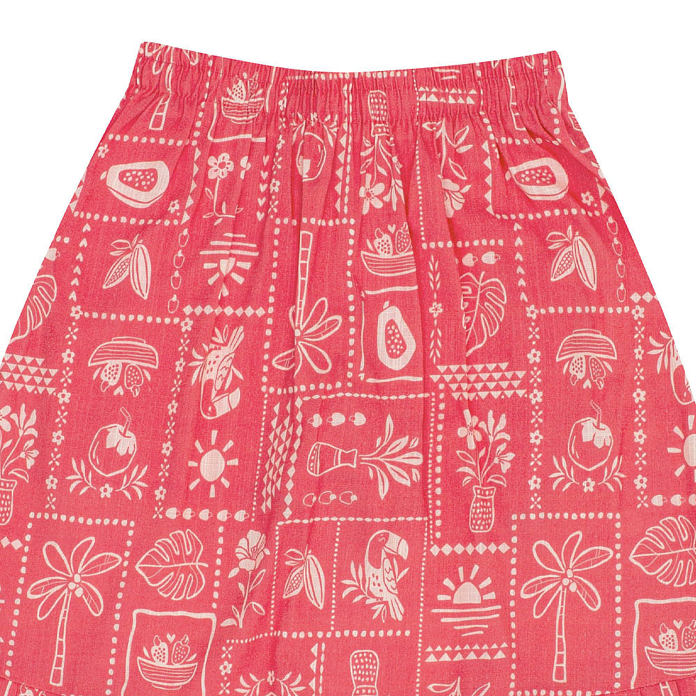 Conjunto Vermelho Infantil Pulla Bulla Menina - 53439-1342