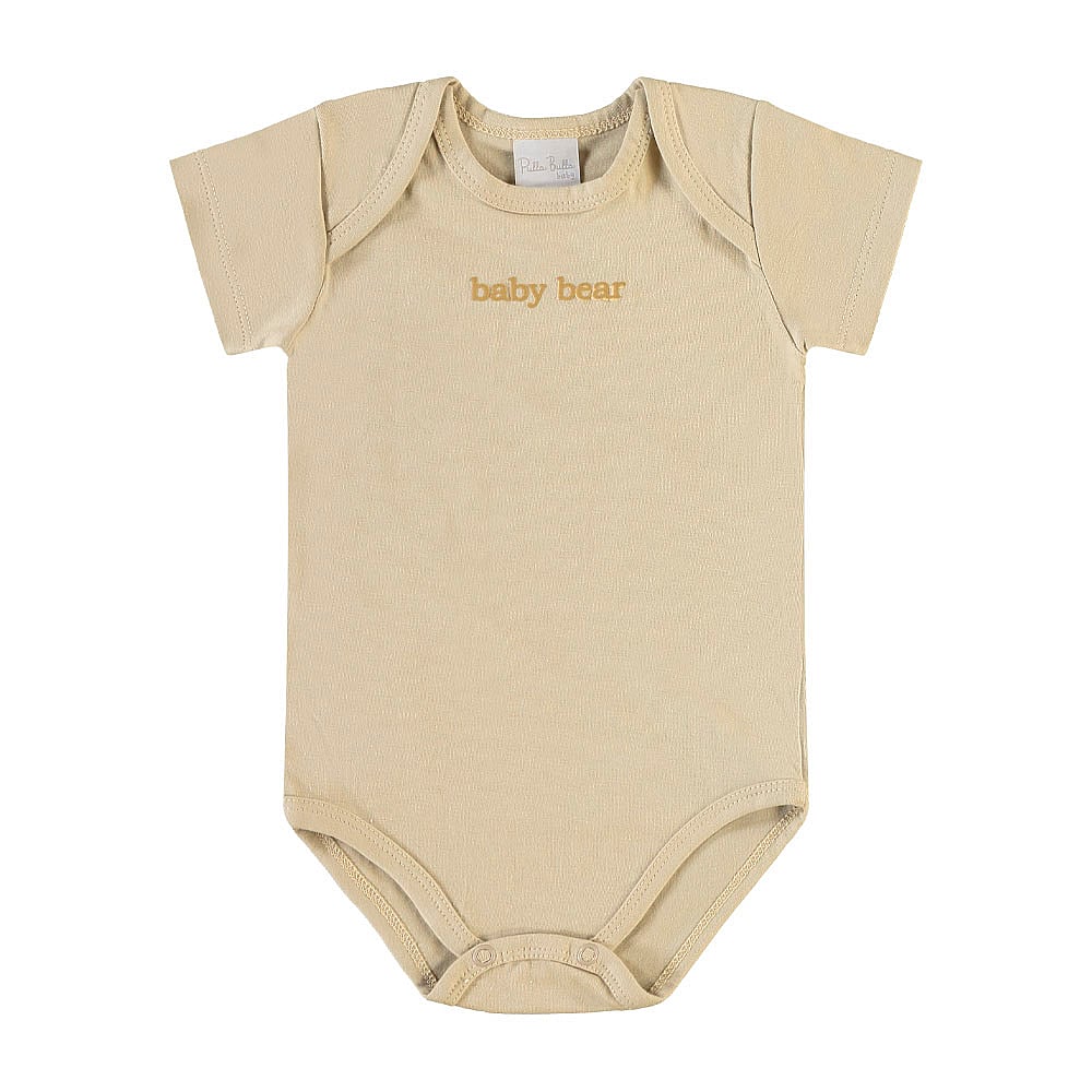 Conjunto Marrom Bebe Pulla Bulla Menino - 55567-1409