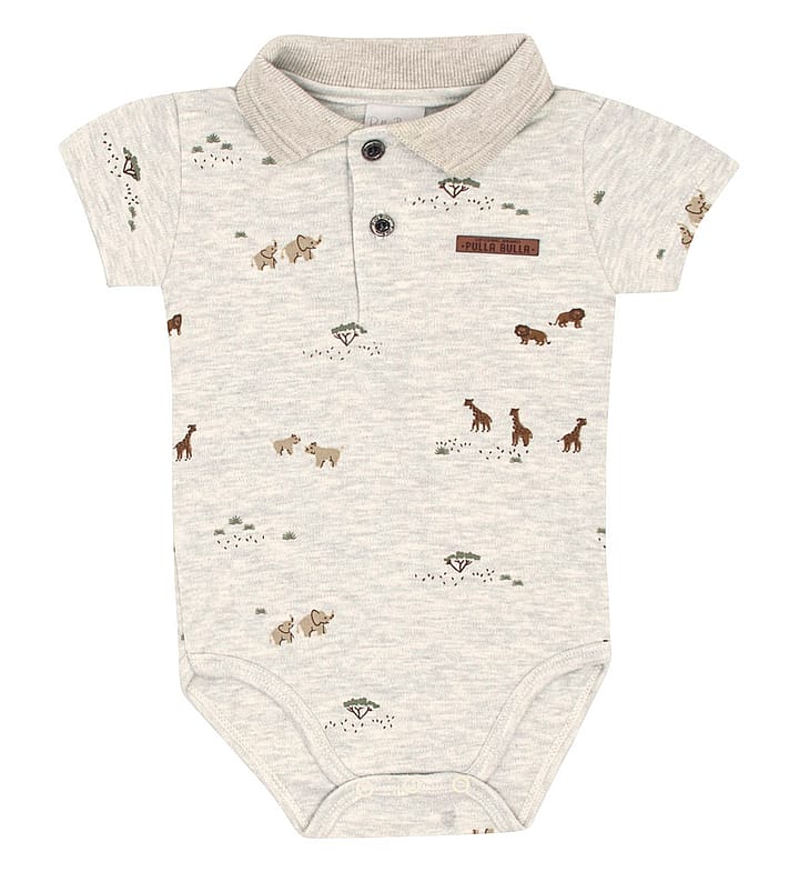 Conjunto Bebê Menino - Mescla - 52170-60