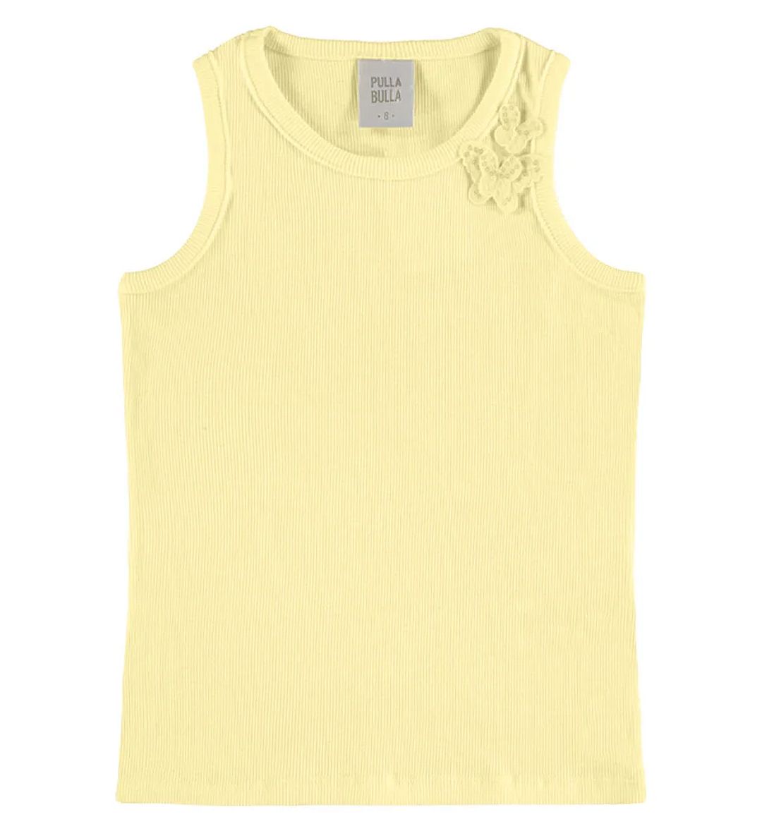 Blusa Amarelo Infantil Pulla Bulla Menina - 55706-4