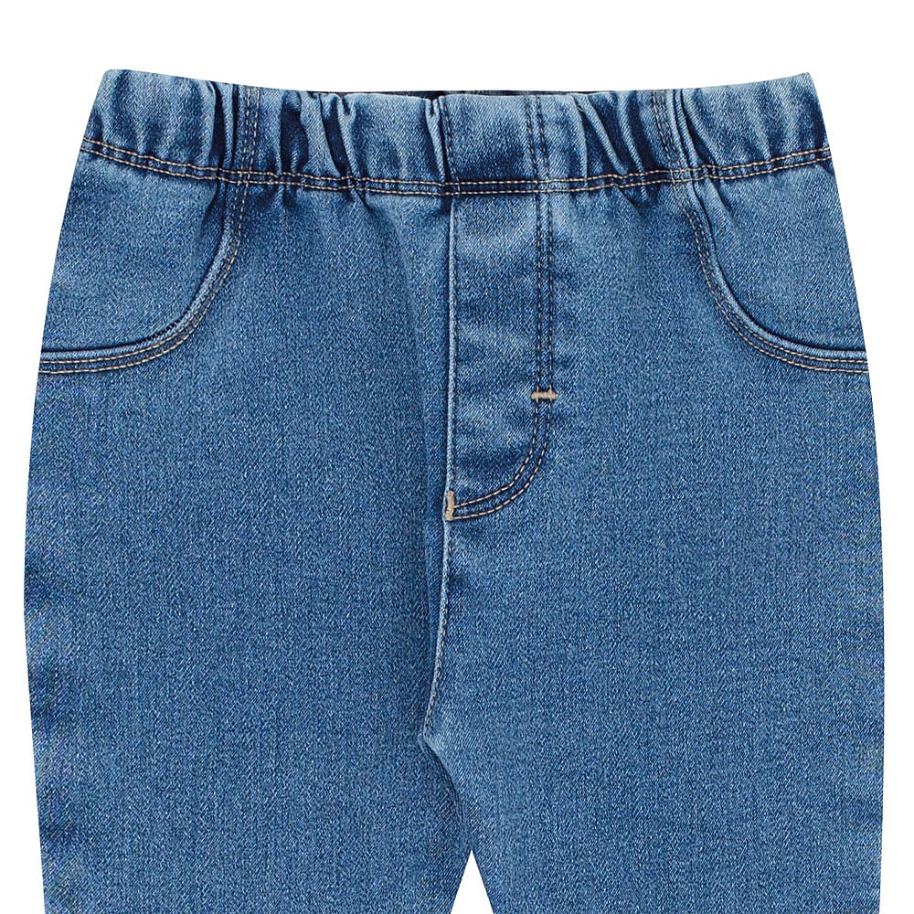 Calça Primeiros Passos Menina - Azul - 52717-1125