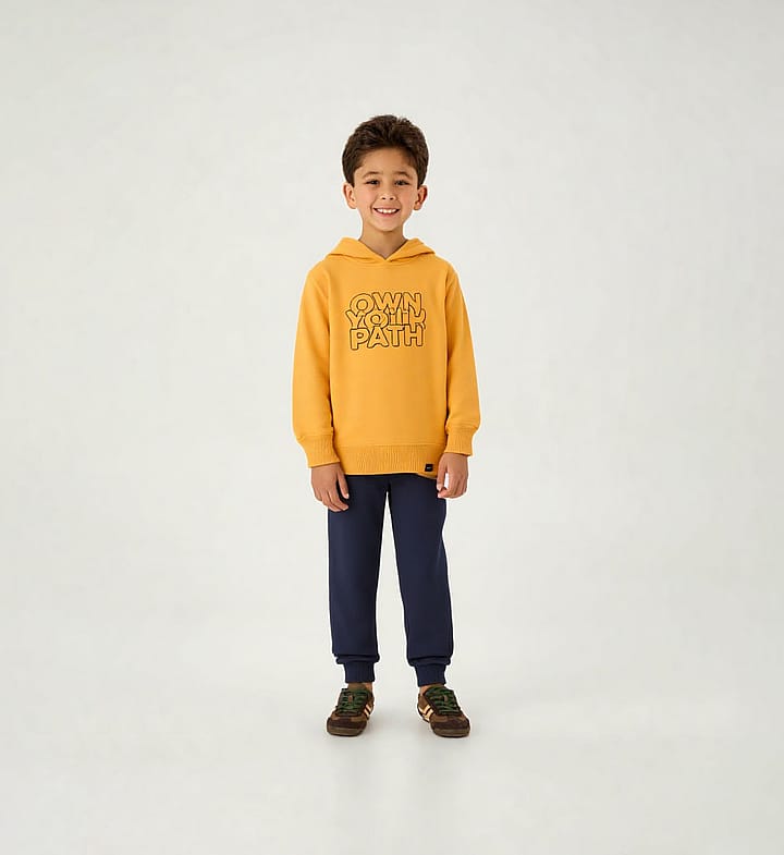 Conjunto Amarelo Infantil Pulla Bulla Menino - 55378-345
