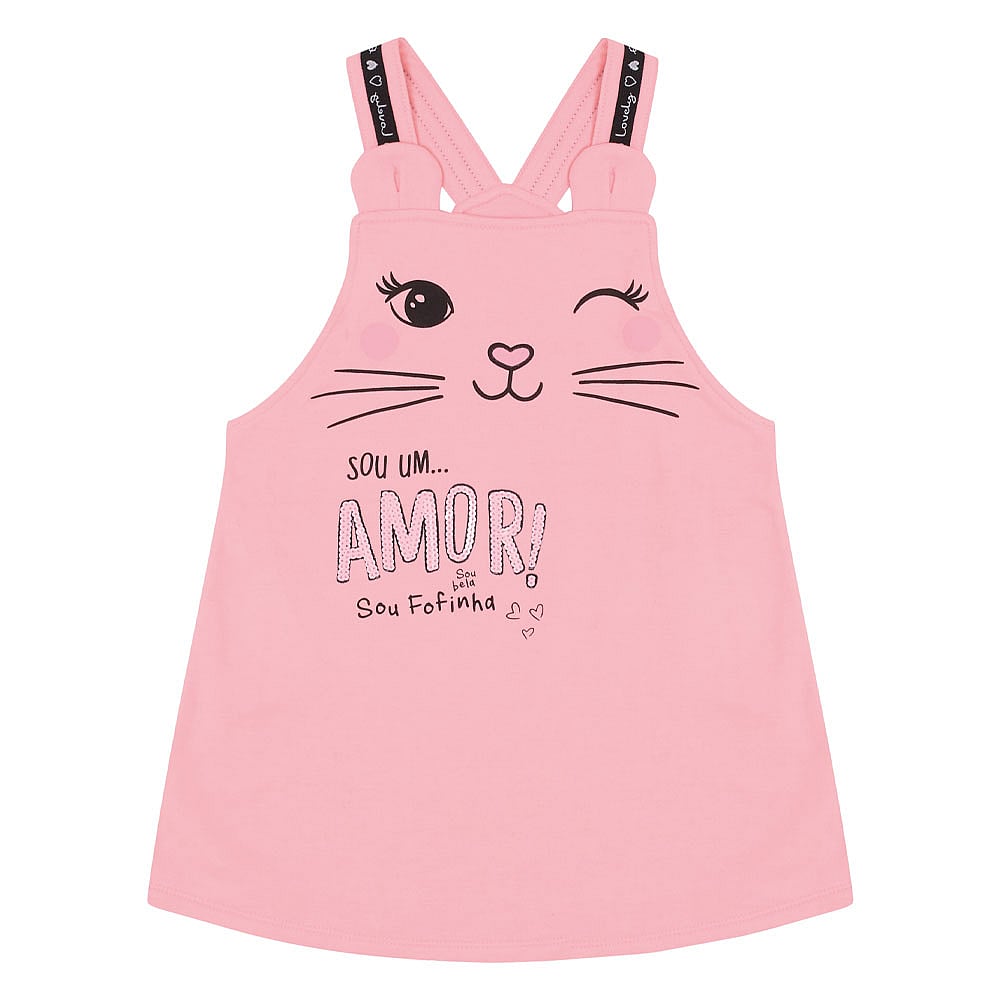 Conjunto Bebê Menina - Rosa Lumi - 47216-1183