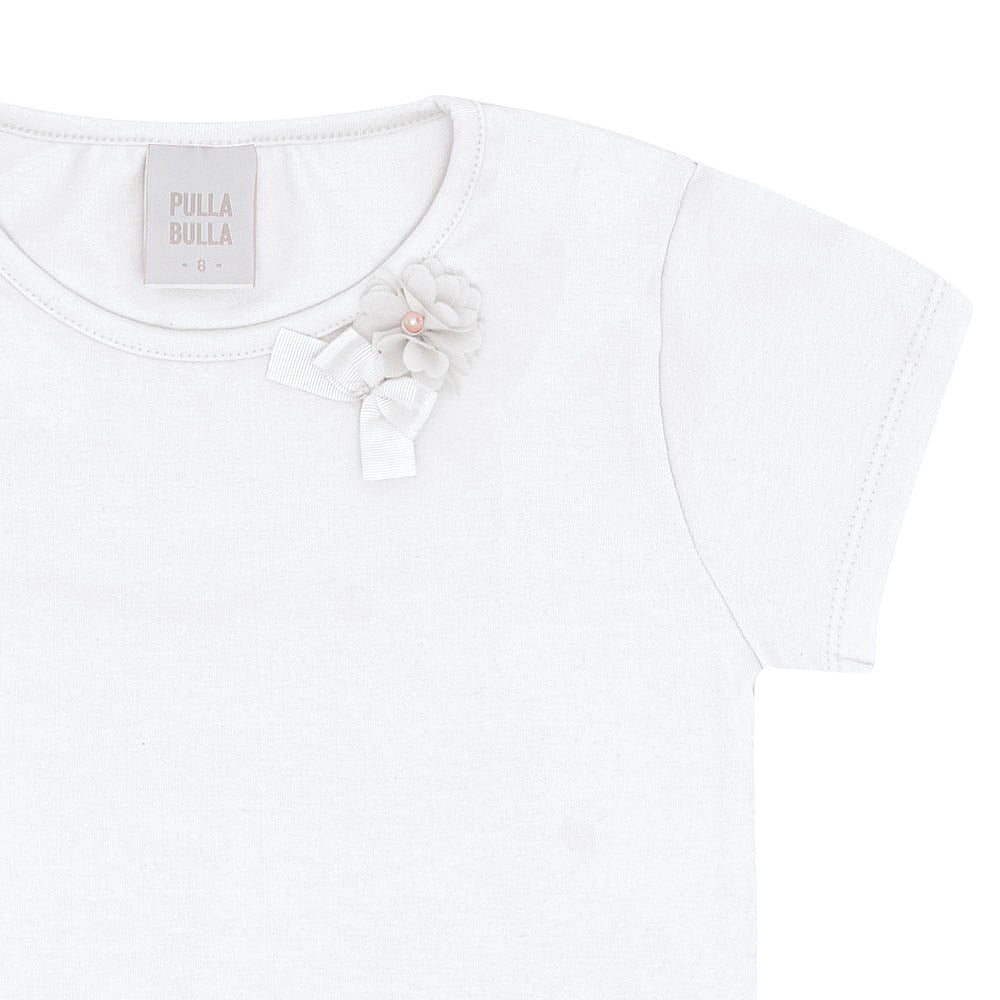 Conjunto Infantil Menina - Branco - 52327-3