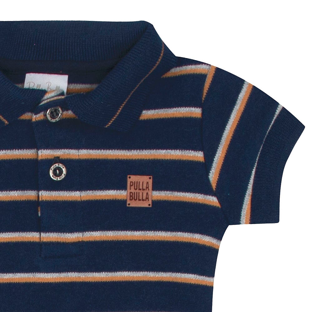 Body Bebê Menino - Marinho - 52153-56
